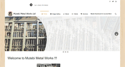 Desktop Screenshot of mutebimetalworks.com